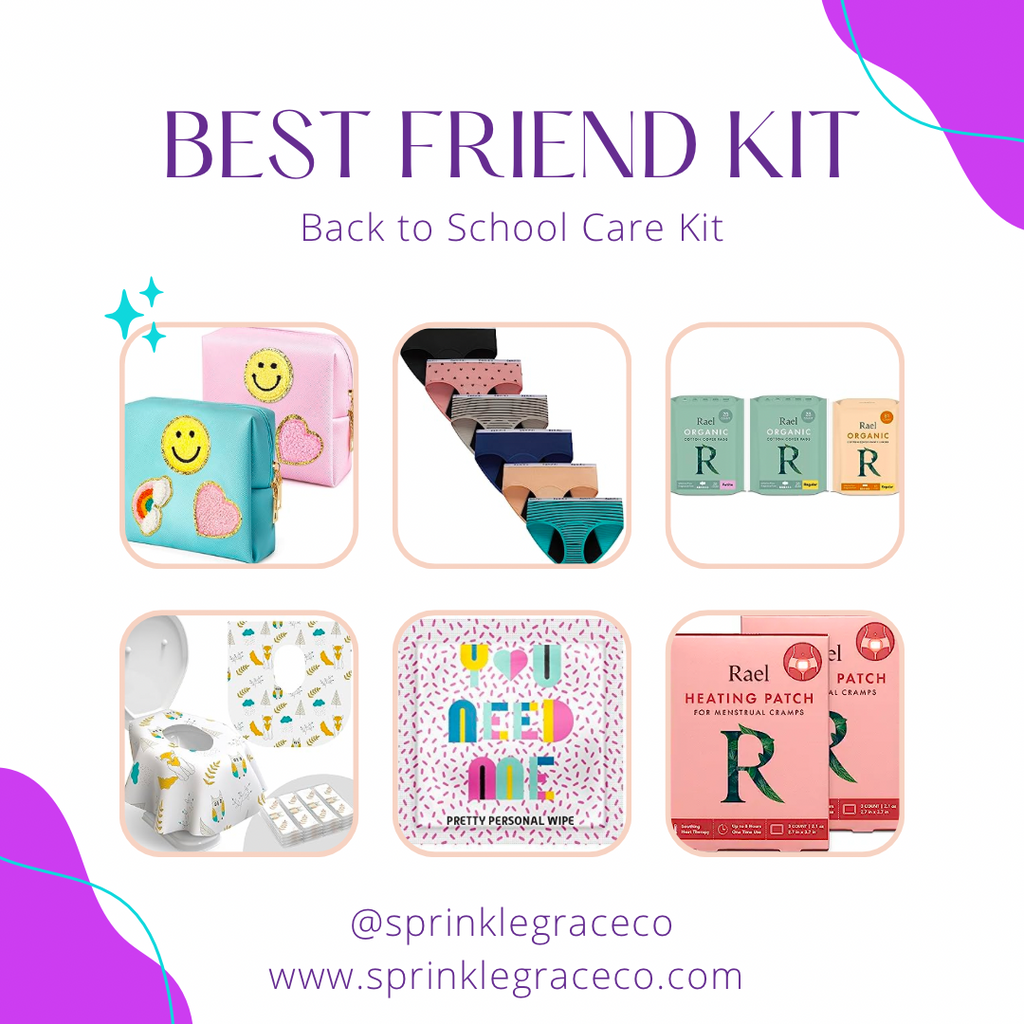 Sprinkle Grace Best Friend Period Kits - Limited Collection