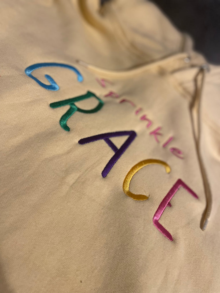 The Sprinkle Grace Project Allow Reminder Hoodie - January Delivery